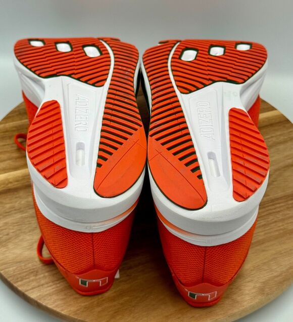 ADIDAS Adizero SL2 Miami Hurricanes Shoes Men 14 Orange Collegiate Pack JQ0240 main image 9